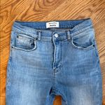 Reformation Skinny Distressed Jeans Cyprus Destroyed Light Wash Women’s Size 28 Photo 2