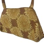 MARUCA Women’s Yellow Floral Handbag Purse Gold Photo 5