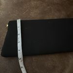 Vintage Chic Black Clutch with Gold kiss lock side Accent Photo 7