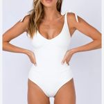 Princess Polly Clove Tie Up Bodysuit White Women’s 4 Photo 0