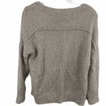 Jennifer Lopez Pink silver shimmer crew neck Holiday sweater size XS Photo 3