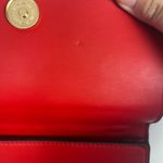 Badgley Mischka NEW Double-Sided Crossbody Bag black red with red strap Photo 9