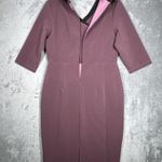 Lindy Bop Dress Womens 12 Purple Mauve Deanna 50s Pin Photo 3