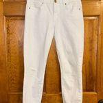 Pistola White Women's Straight Leg Cropped Jeans Sz 28-EUC Photo 0