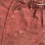 Anthropologie Pilcro Pants Distressed Patchwork Pockets India Ethnic Boho Red Photo 7