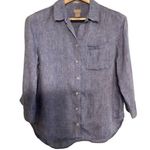 Chico's Chico’s 100% linen shirt size 8 Photo 0