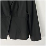 Reba  Black Textured Suit Jacket Blazer Like New Sz 12 Photo 3