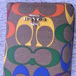 Coach  C9943 Pride Phone Crossbody In Rainbow Signature Canvas Photo 3