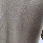 Jessica Simpson Plus 3X Shirt Green Olive Floral Embroidered Long Sleeve Tunic Photo 5