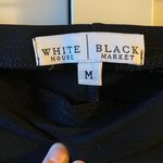 White House | Black Market Black Strapless Tie Belt Jumpsuit Photo 2