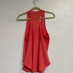 Johnny Was  Calme Pink Effect Draped Racer Back Tank Top Sz M NWT Photo 7