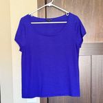 Eileen Fisher Women’s 100% Cashmere Crewneck Short Sleeve Sweater Tee Size Small Photo 0