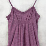 American Eagle  Cami Tank Womens Large Coquette Lace Babydoll Y2K Girly Cottage Photo 0