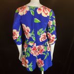 Yumi Kim  Blue, Pink, & Green Floral Romper (XS) Photo 5