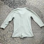 Victoria's Secret  Gold Label Long Sleeve Knit Romper Mint Green Small Photo 5