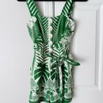 Farm Rio Macaw Elegance Linen Blend Romper, Size XXS Photo 7