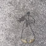Sterling Silver Angel wings and halo  necklace Photo 0