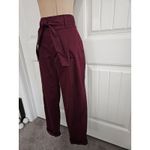 Polo By Ralph Lauren High Rise Retro Burgundy Pants Size 2 NWT Red Photo 1