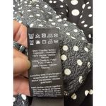 Bravissimo Faux Wrap Dress Womens 12 Black White Polka Dot Super Curvy Midi Photo 6