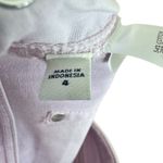 J.Jill  Denim Cotton Blend Very Light Purple Mid Rise Slim Ankle Jeans Size 4 Photo 5