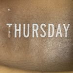 Thursday Everyday Men's White Leather Lace Up Low Top Casual Sneakers Shoes 7.5 Photo 5