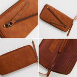 Free People NWT!  Distressed Vegan Wallet Photo 1