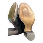 Vince Camuto Melaya Grey Blue Suede Knee High Block Heel Boots 9.5 M Photo 4