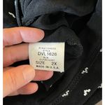 Vintage Vikki Vi Womens 2X‎ Black Geometric Button Cardigan Tunic Long Sleeve Size XXL Photo 6