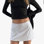 Amazon  White Mini Skirt Photo 0