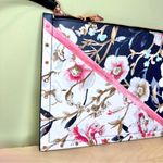 White House | Black Market Floral Flat Clutch Photo 3