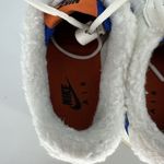 Nike  Air Force 1 '07 'Sherpa Fleece'‎ White Blue DO6680-100 - Women's Size 7.5 Photo 4