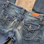 Vigoss 2000s  Embroidered Low Rise Flare Jeans Womens‎ Size 9 Photo 2