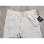 Ava & Viv  Women Beige Knit Cropped Wide Leg Pants Size X Photo 1