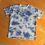 Original Use Tie Dye Short Sleeve Tee, Aqua, Blue, Size M Photo 10