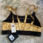 AURUM Metallic Gold Bralette Photo 2