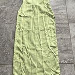 Revolve x More to Come Regina Maxi Dress in Green, Size XS New w/Tag Photo 4