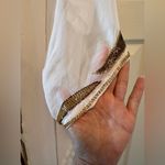 Elegant White with Gold beading maxi beach dress or Kaftan Made in India Size undefined Photo 3