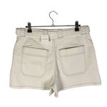 Club Monaco Cream Denim High Rise Shorts 28 Photo 2