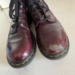 Dr. Martens women’s vegan 1460 cherry red Cambridge boots size 8 Photo 3