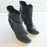Kelly & Katie ‎ Buckle Platform Heeled Ankle Boots Photo 1
