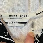 DKNY White Women’s Hoodie Sweatshirt Medium Photo 6