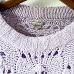 Aerie  knit lavender chunky sweater  Photo 5