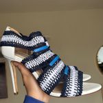 LK Bennett Eloise heels blue white size 10 $425 size 40 Photo 1