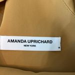 Amanda Uprichard Mustard Yellow Ruffle Cami Top Sleeveless Medium M Coquette NWT Photo 2