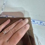 Worthington  NWT Women’s Wide‎ Leg Cropped Trouser Pants Size 8 Hi Rise Brown Photo 9