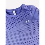 Under Armour  Women’s Purple ColdGear Long‎ Sleeve Active Top Thumb Holes XSmall Photo 2