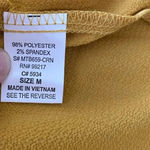 Moa Moa 💥 Off-Shoulders Yellow Top M Photo 6