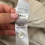 Faherty linen organic long sleeve beige neutral lightweight top size large L Tan Photo 5