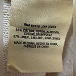 Anthropologie MOTH Linen Catamaran Sweater S Boho Indie Relaxed Earthy Coastal Tan Size undefined Photo 8