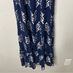 Aerie American Eagle Navy Blue Cut-out Smocked Back Maxi Dress XS Photo 3